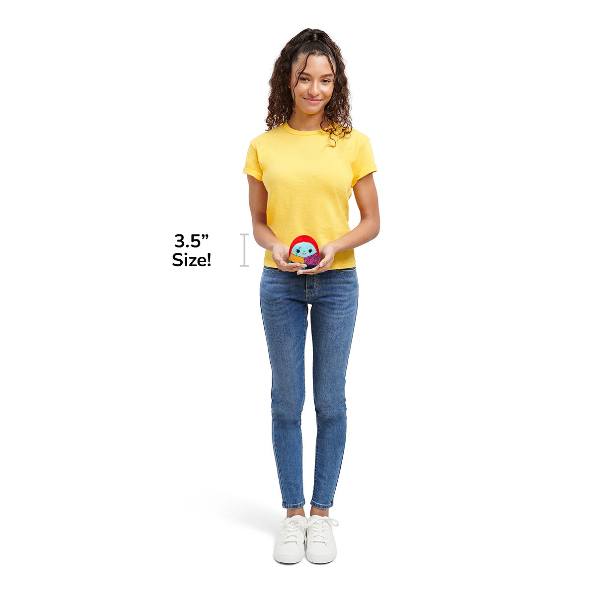 Squishmallows Special Offer | 3.5-Inch Disney Jack Skellington and Sally Clip 2-Pack | Jazwares
