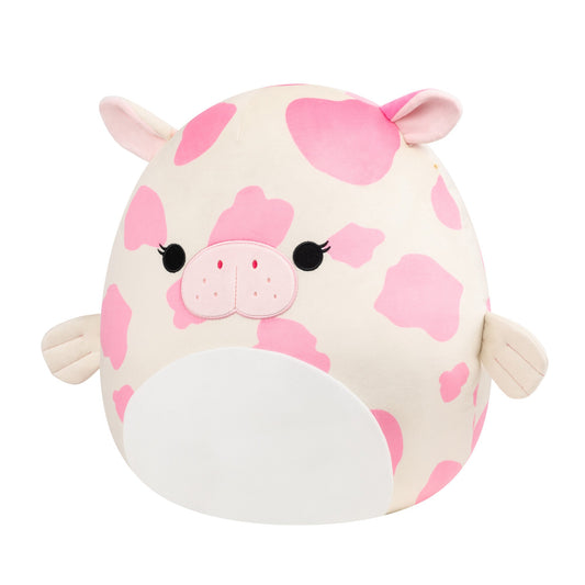 Squishmallows Best Price | 16" Mondy the Hot Pink And White Sea Cow | Jazwares