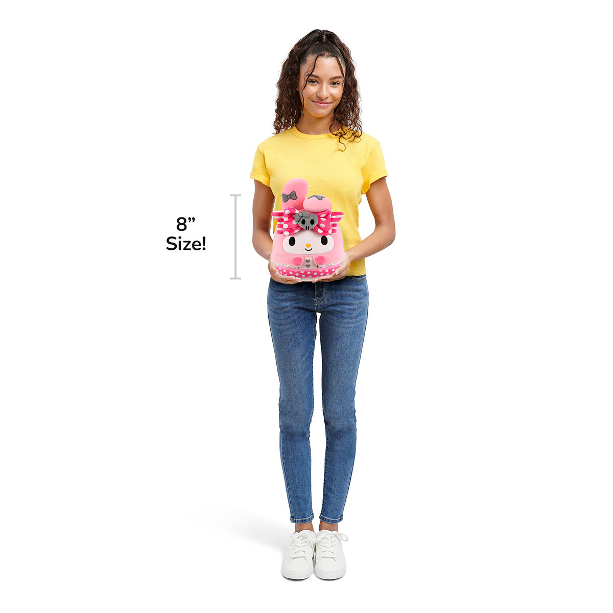Squishmallows Sale | Hello Kitty and Friends 8" 50th Anniversary My Melody | Jazwares