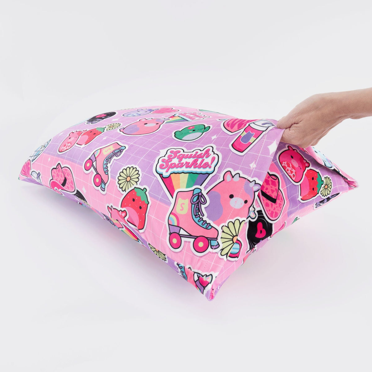 Squishmallows Trusted | SquishPillow Pillowcase Squish Sparkle | Jazwares