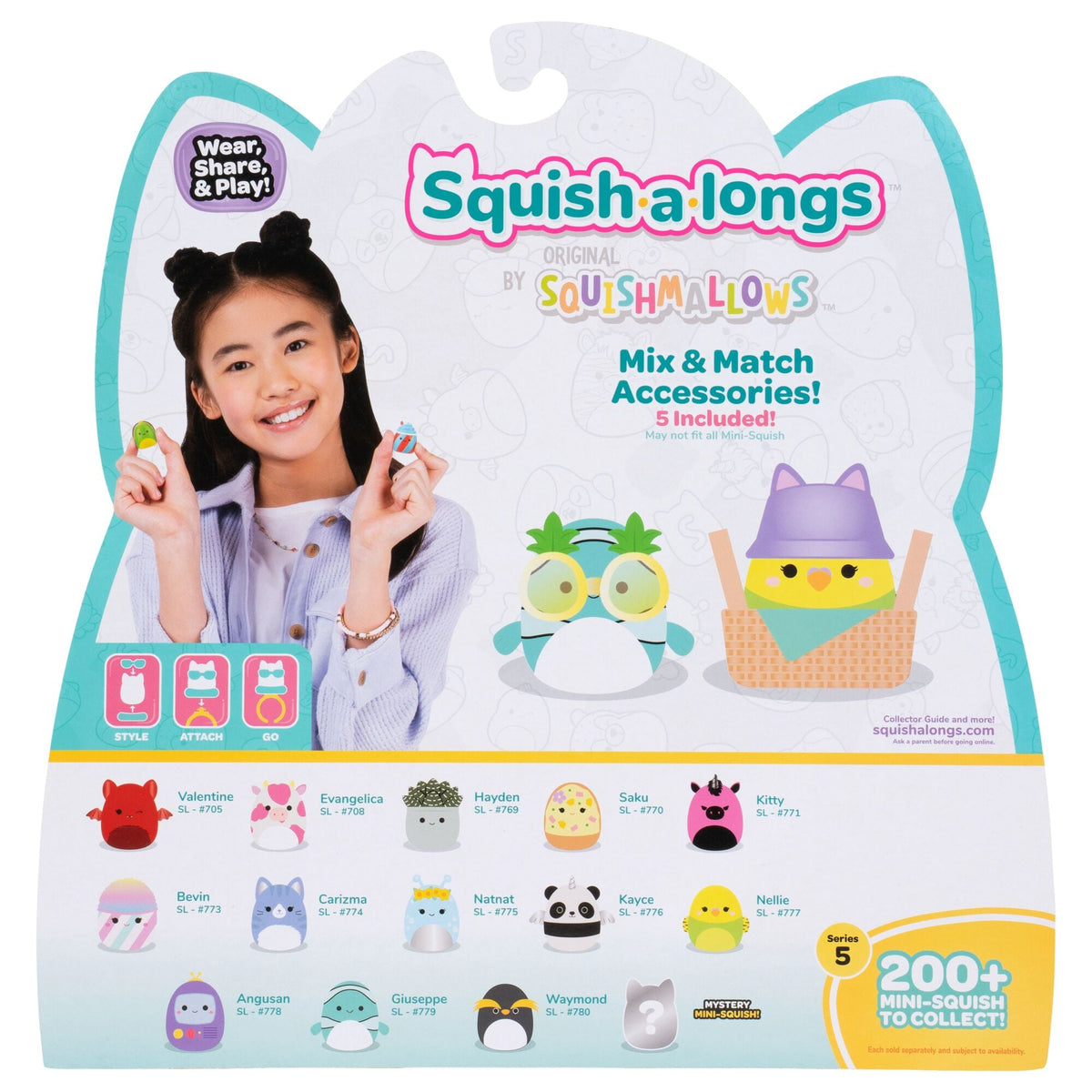 Squishmallows Special Offer | Squish-a-longs Mini-Squish 14-Pack Style 2 | Jazwares