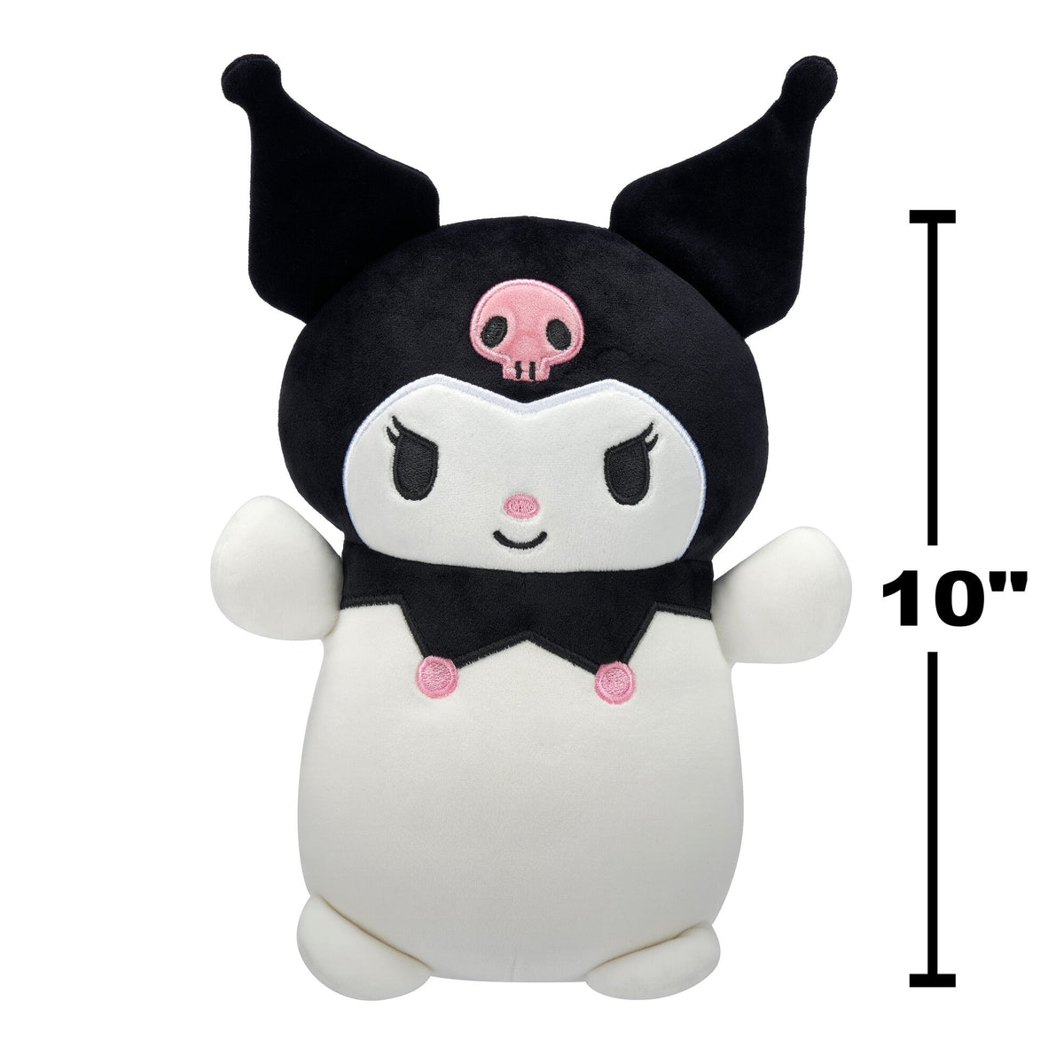 Squishmallows Value | Hello Kitty and Friends 10-Inch Kuromi HugMees | Jazwares