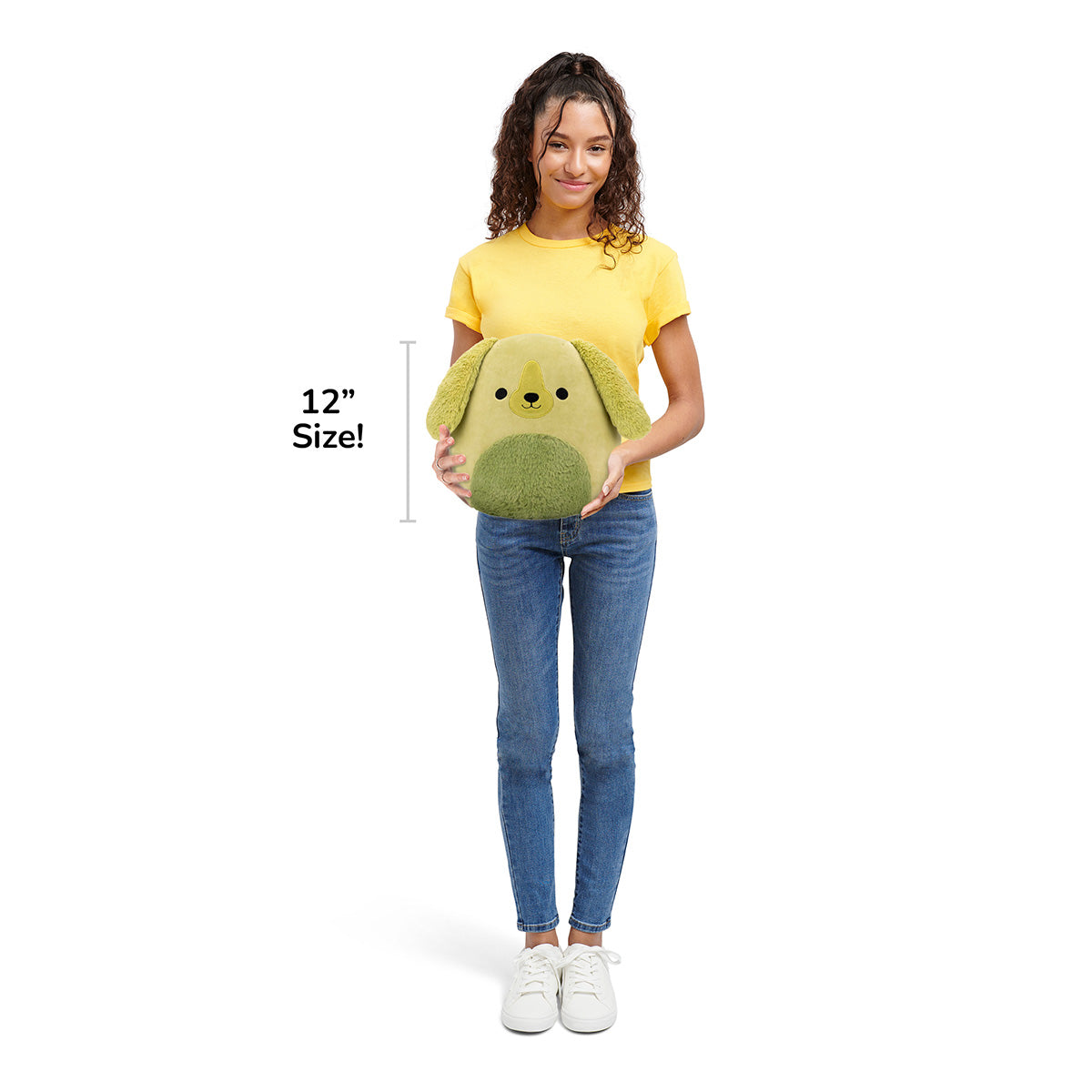 Squishmallows Exclusive | 12" Brad the Green Retriever Dog | Jazwares