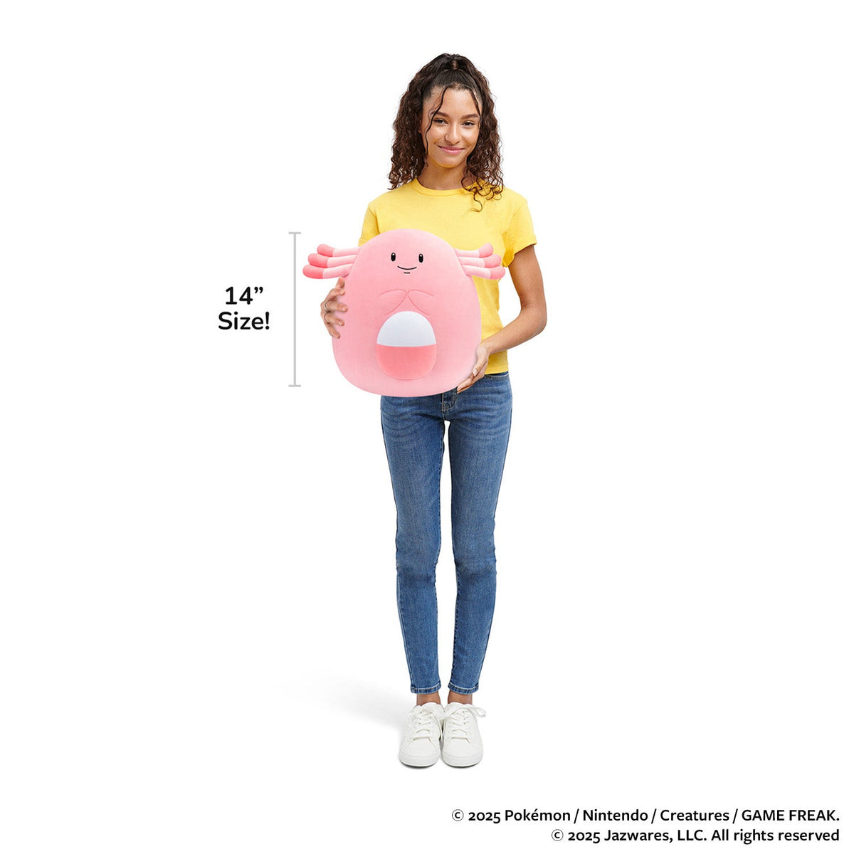 Squishmallows Exclusive | Pokémon Chansey Plush | Jazwares