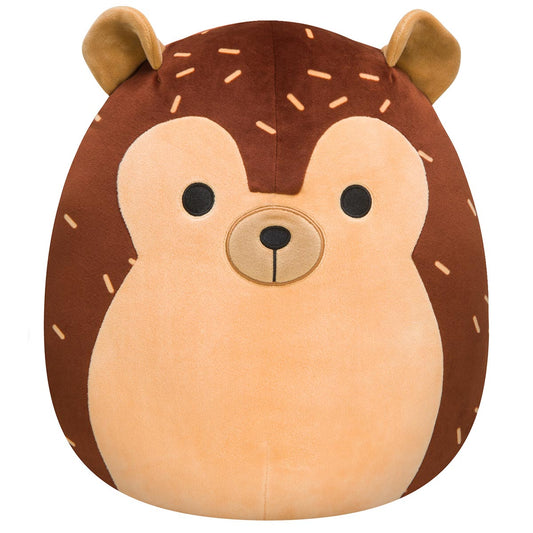 Squishmallows Essential | 14" Hans the Brown Hedgehog | Jazwares