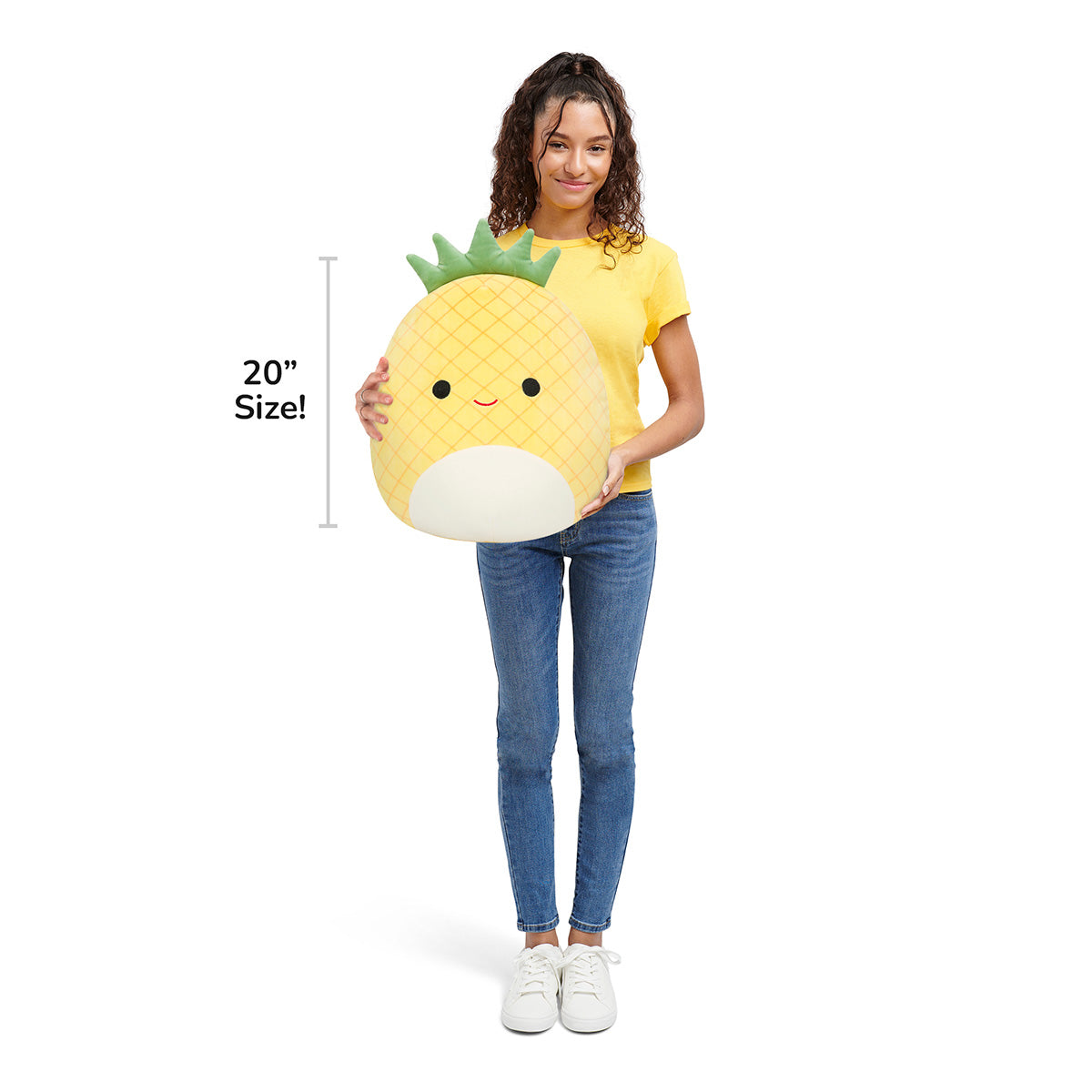 Squishmallows Best Seller | 20-Inch Maui the Yellow Pineapple | Jazwares