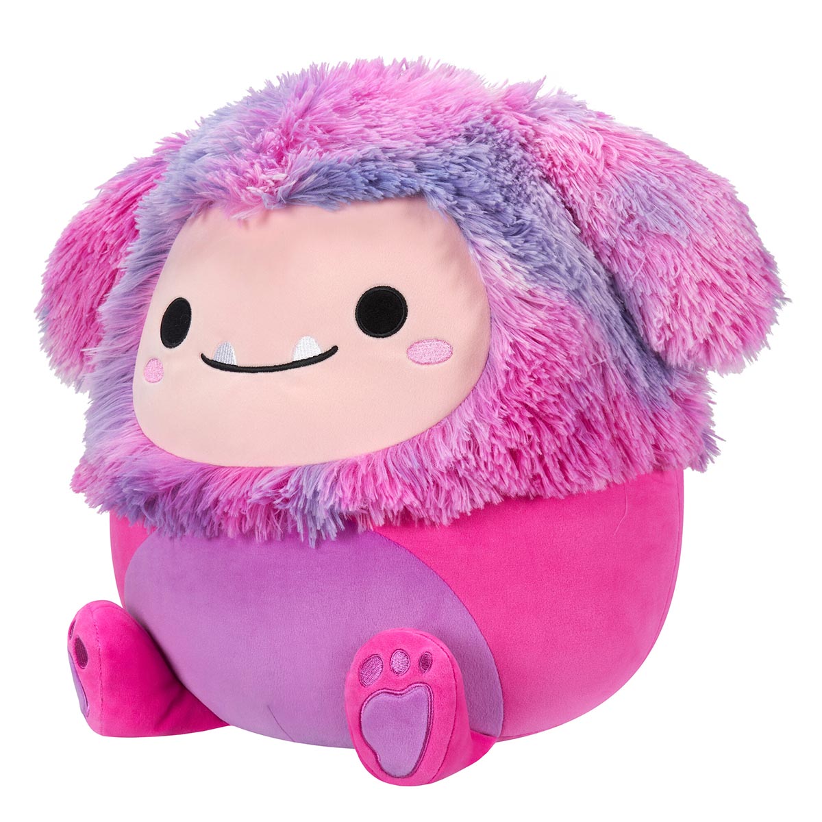 Squishmallows Premium | 14" Woxie Magenta Bigfoot | Jazwares