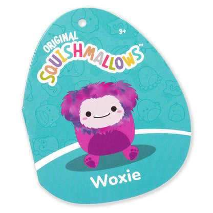 Squishmallows Premium | 14" Woxie Magenta Bigfoot | Jazwares