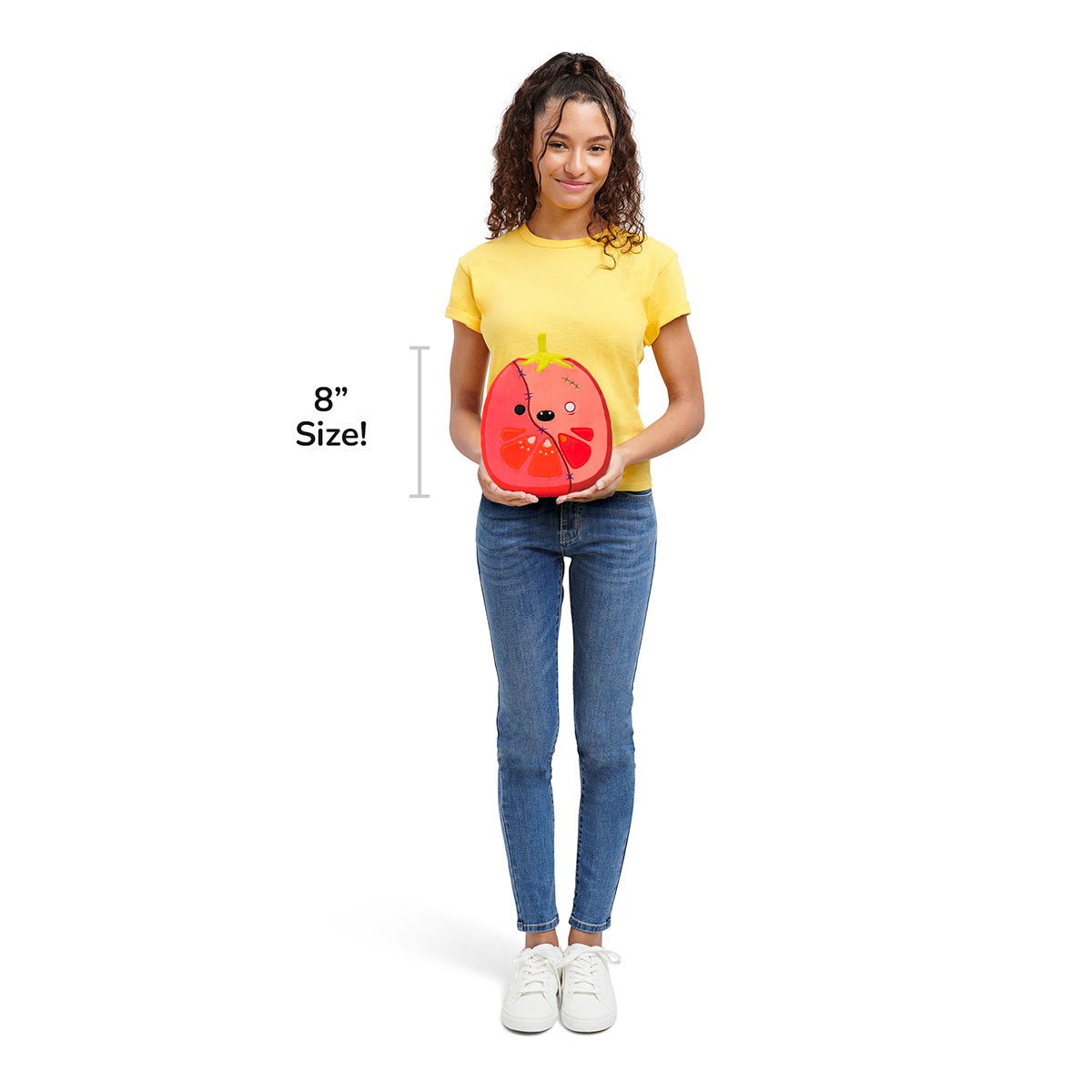 Squishmallows Latest | 8" Ritter the Zombie Tomato | Jazwares