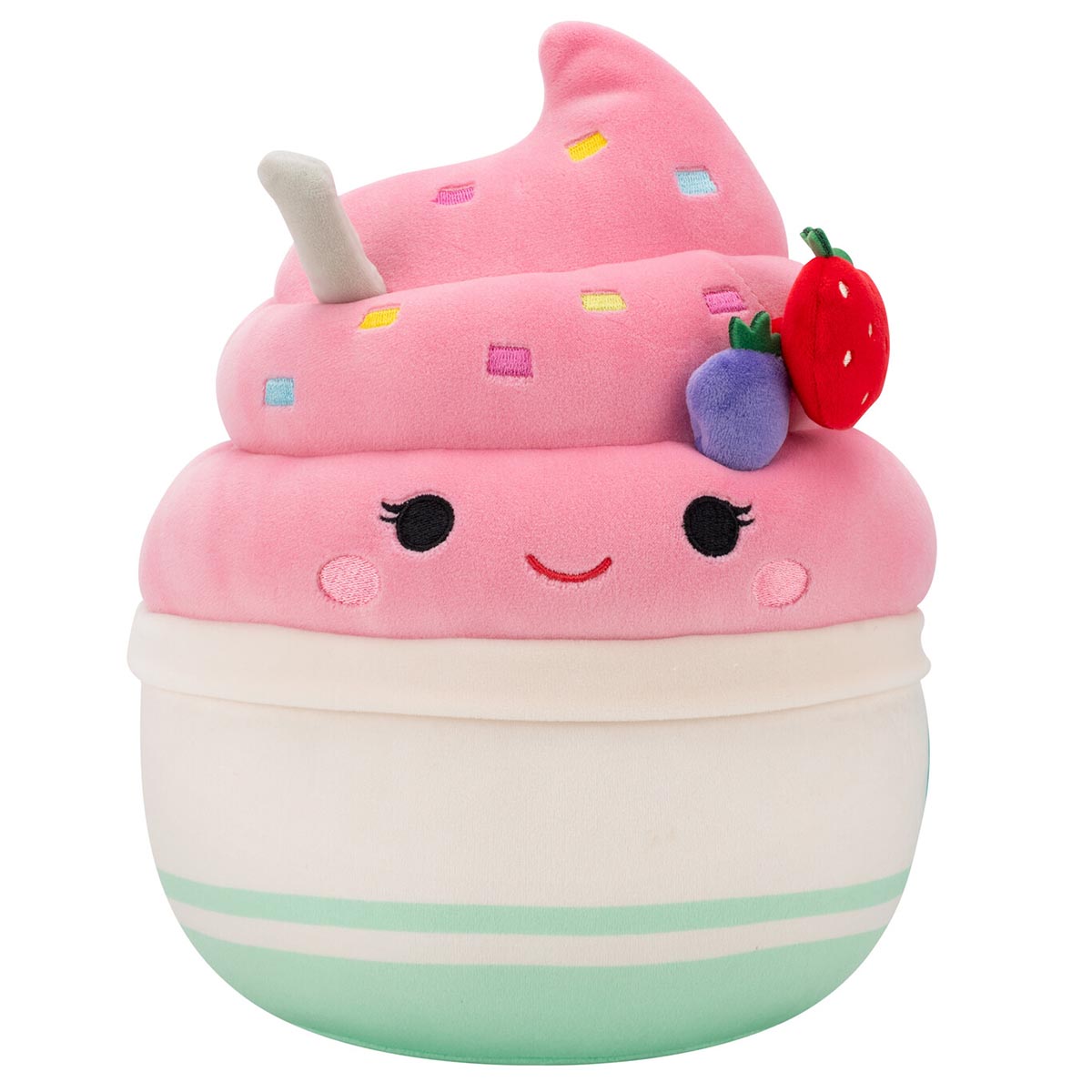 Squishmallows Essential | 8" Angelica the Pink Frozen Yogurt | Jazwares