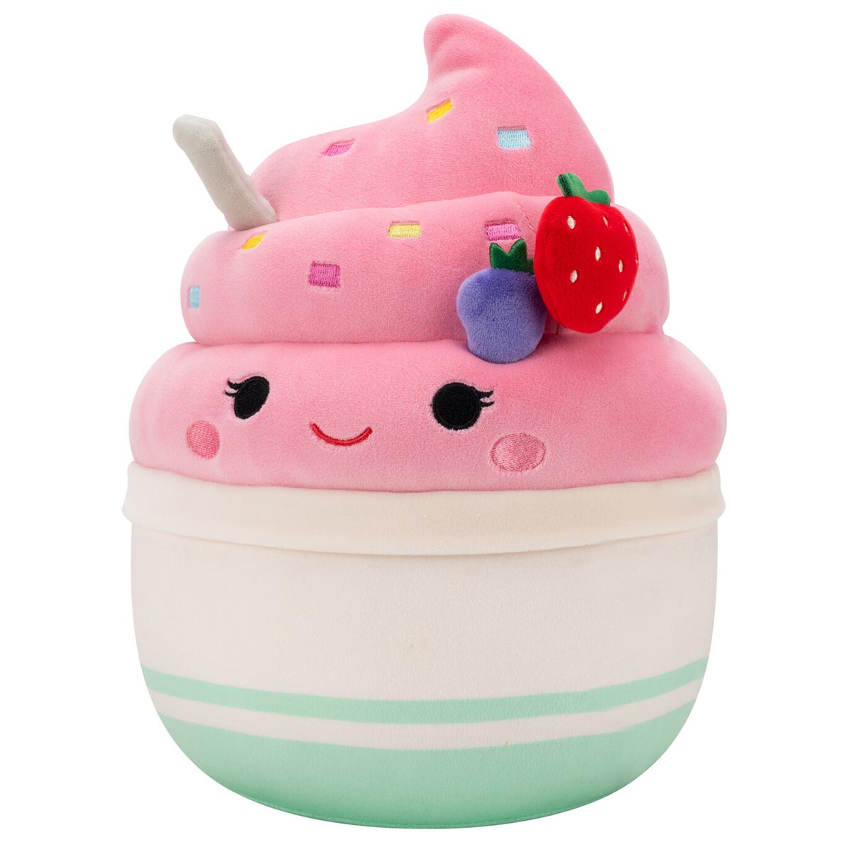 Squishmallows Essential | 8" Angelica the Pink Frozen Yogurt | Jazwares