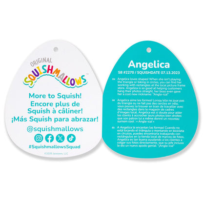 Squishmallows Essential | 8" Angelica the Pink Frozen Yogurt | Jazwares