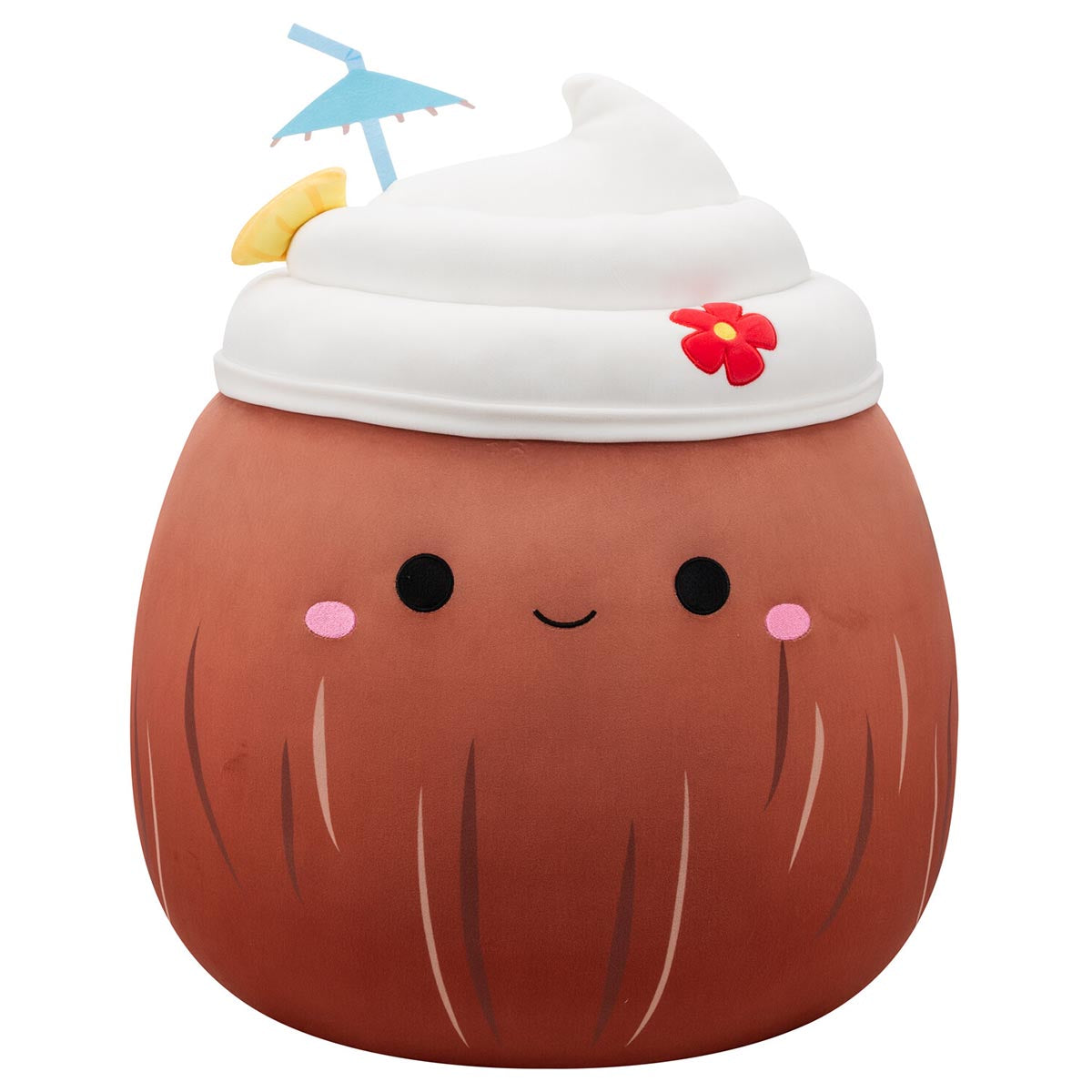 Squishmallows Classic | 20-Inch Mieko the Pina Colada in Coconut | Jazwares