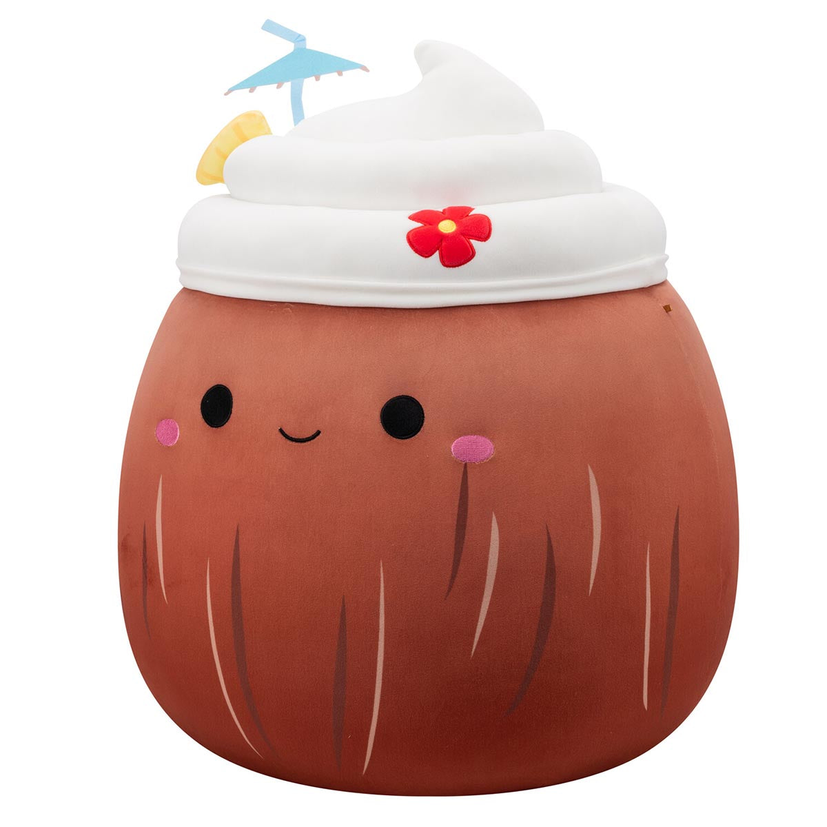 Squishmallows Classic | 20-Inch Mieko the Pina Colada in Coconut | Jazwares