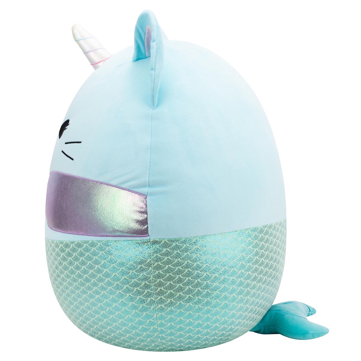 Squishmallows Value | 20" Svetlana the Teal Caticorn Mermaid | Jazwares