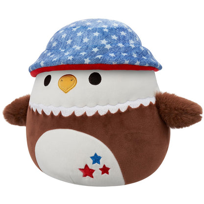 Squishmallows Classic | 5" Edward the Bald Eagle with Bucket Hat | Jazwares