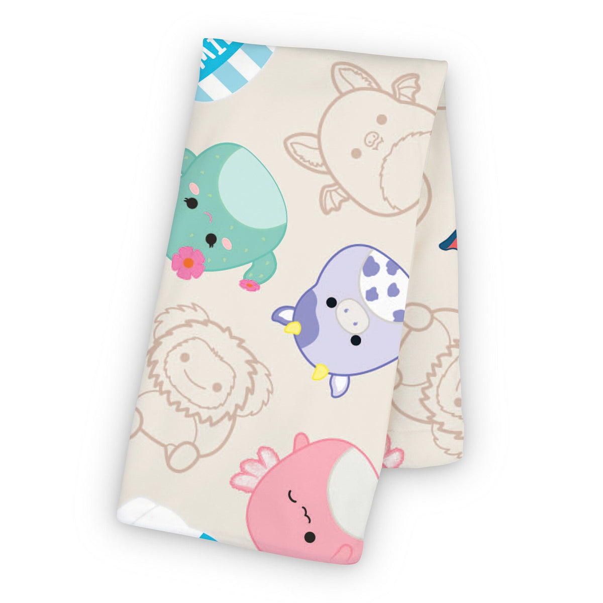 Squishmallows Essential | SquishPillow Pillow Case Restie Besties | Jazwares