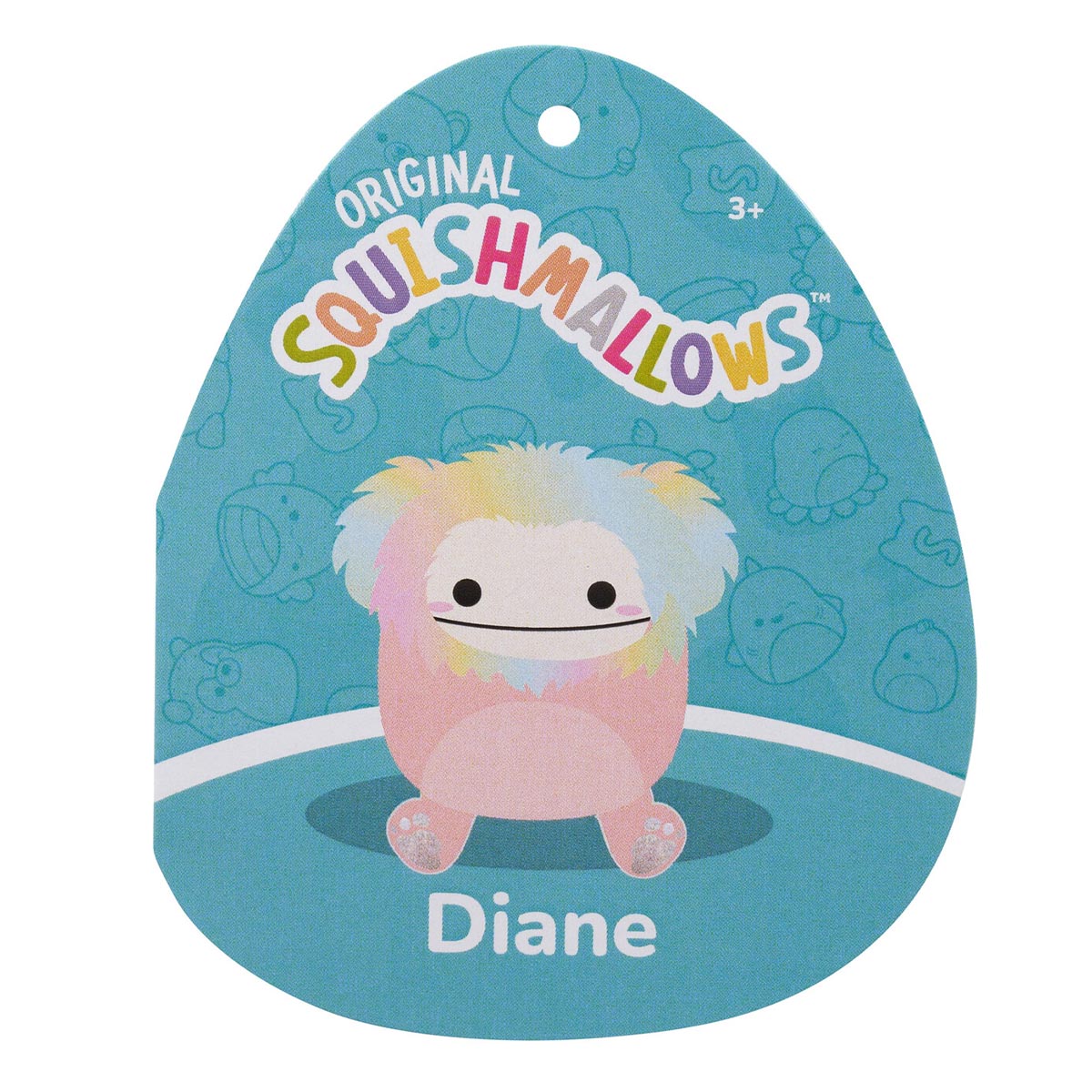 Squishmallows Signature | 20" Diane the Peach Bigfoot | Jazwares