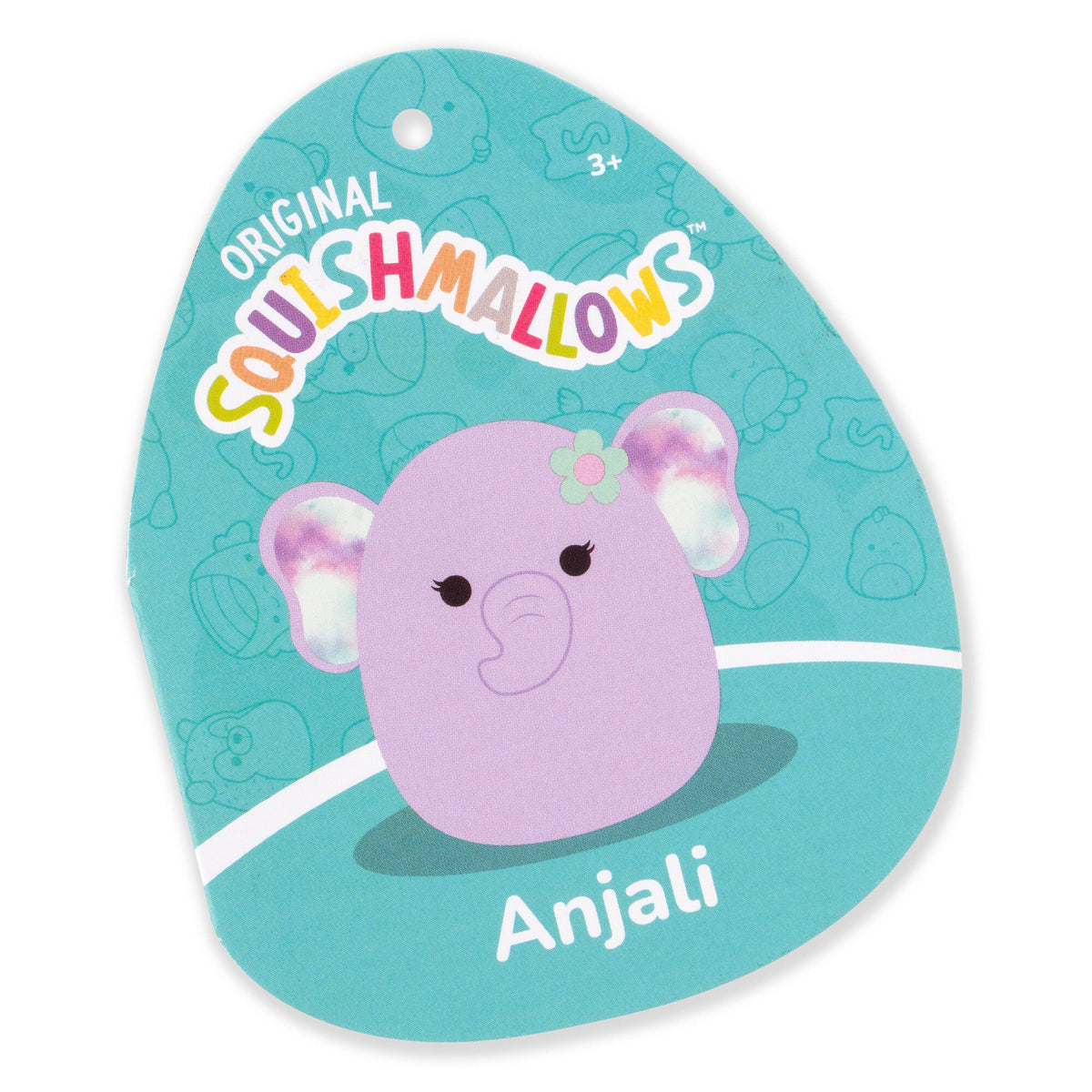 Squishmallows Everyday | 20" Anjali the Purple Elephant | Jazwares