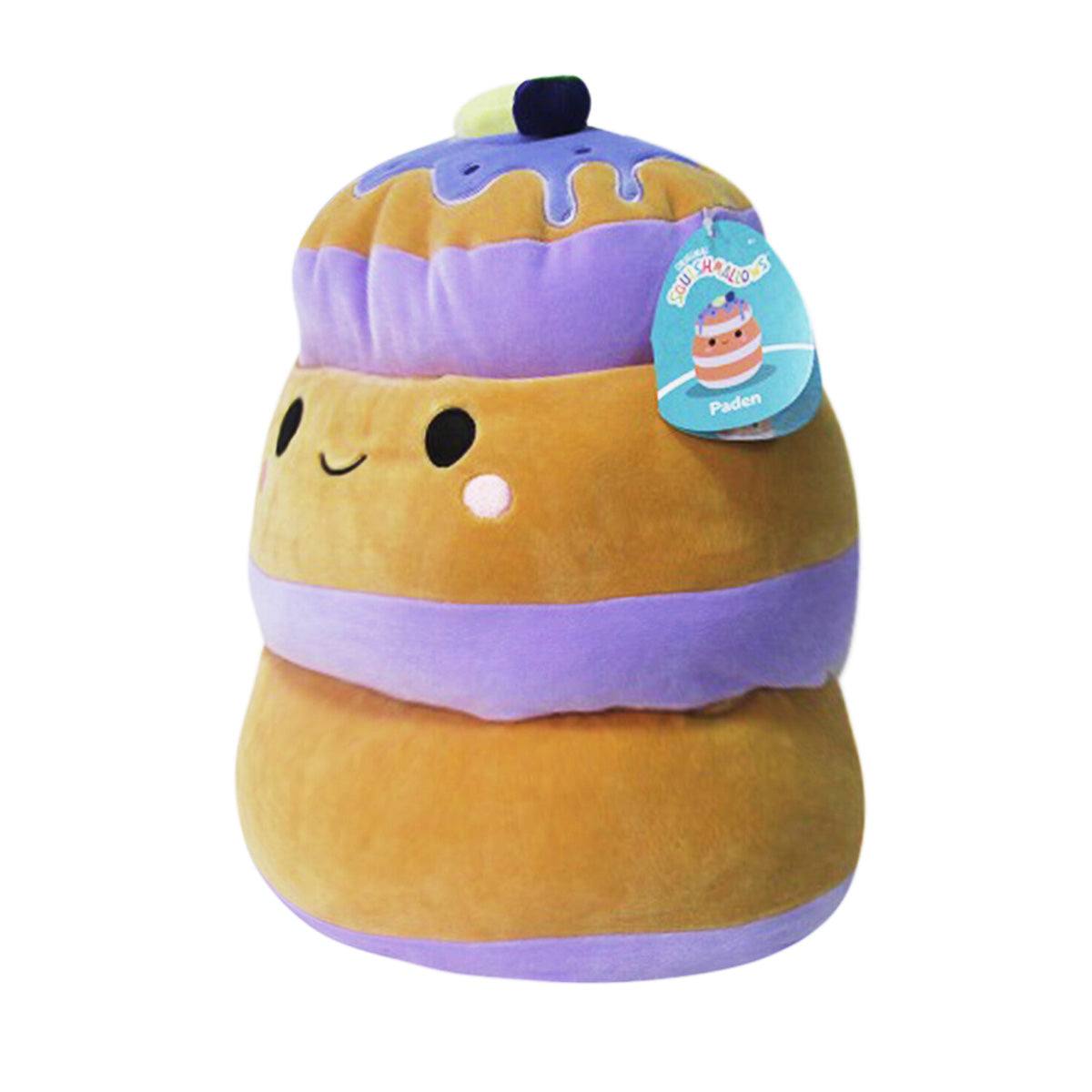 Squishmallows Signature | 14" Paden the Blueberry Pancakes | Jazwares