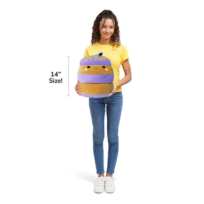 Squishmallows Signature | 14" Paden the Blueberry Pancakes | Jazwares