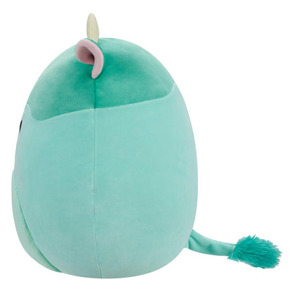 Squishmallows Customer Favorite | 14" Seamus the Green Cow with Fuzzy Belly | Jazwares