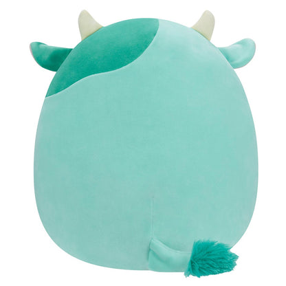 Squishmallows Customer Favorite | 14" Seamus the Green Cow with Fuzzy Belly | Jazwares