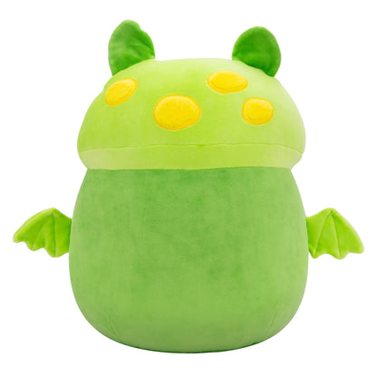 Squishmallows Everyday | 14" Earling the Neon Green Mushroom Bat | Jazwares
