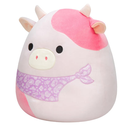 Squishmallows Great Value | 14" Reshma the Light Pink Cow | Jazwares