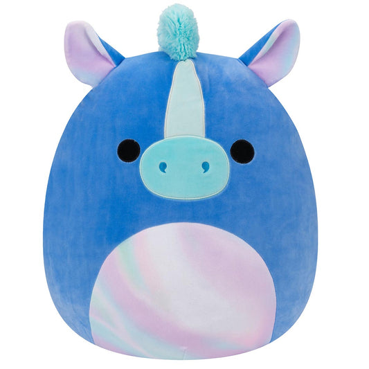 Squishmallows Deals | 16" Mythical Creature Romano the Blue Hippocampus | Jazwares