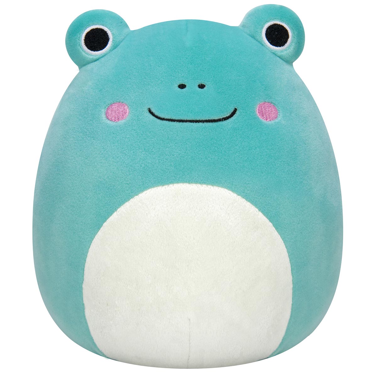 Squishmallows Classic | 12" Ludwig the Teal Frog with Mint Green Belly | Jazwares
