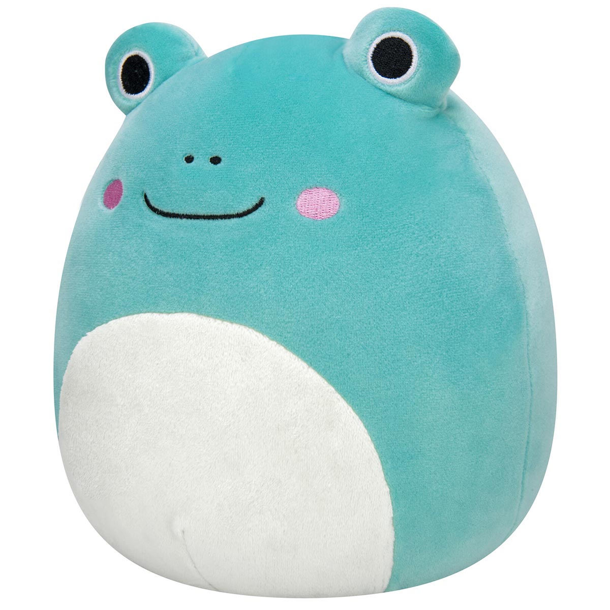 Squishmallows Classic | 12" Ludwig the Teal Frog with Mint Green Belly | Jazwares