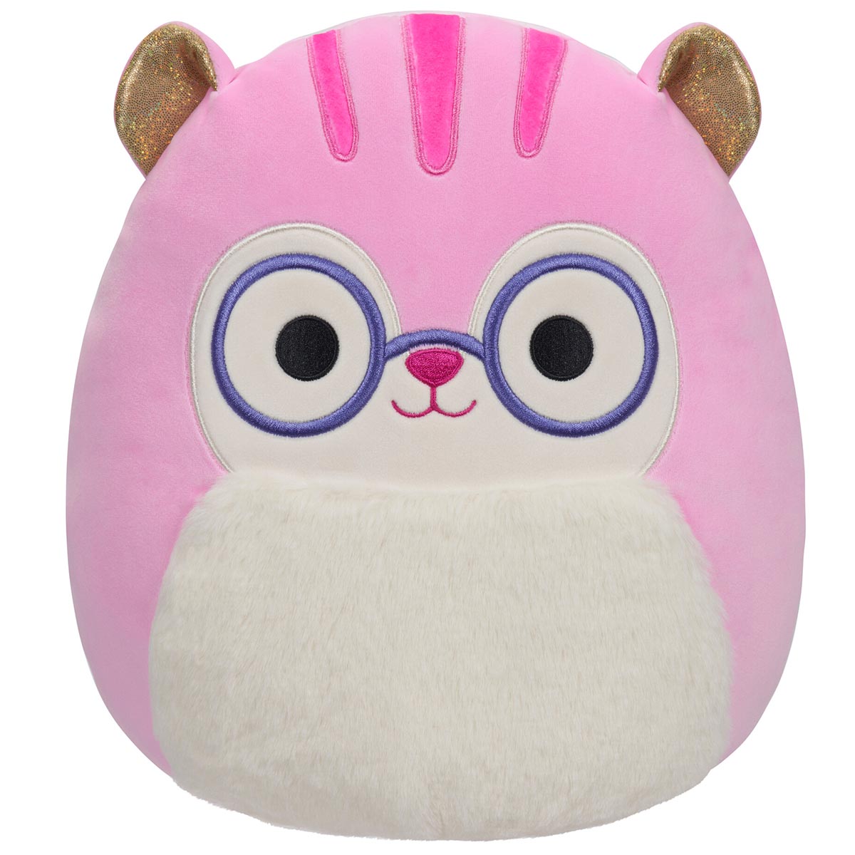 Squishmallows Best Price | 12" TJ the Pink Squirrel with Glasses | Jazwares