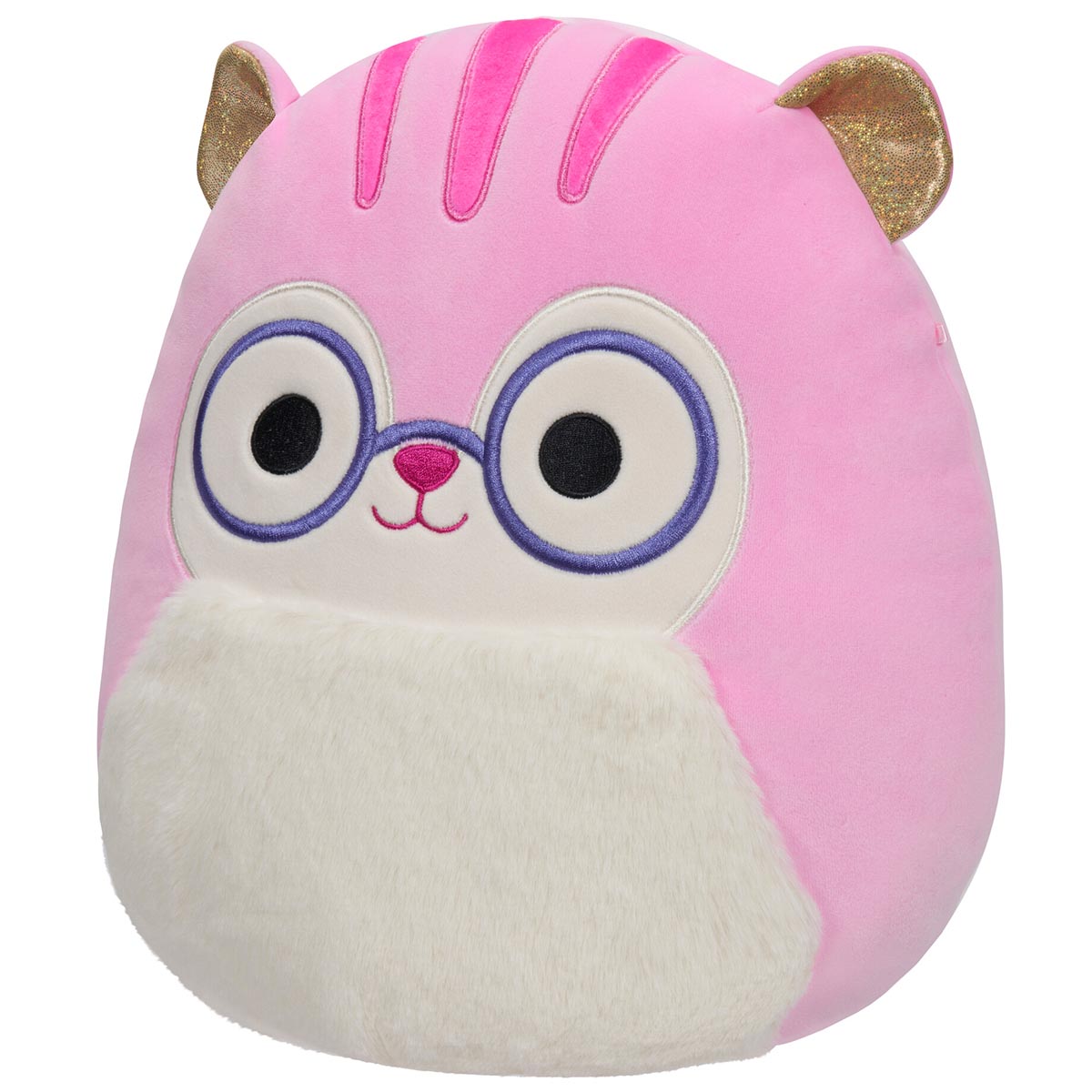 Squishmallows Best Price | 12" TJ the Pink Squirrel with Glasses | Jazwares