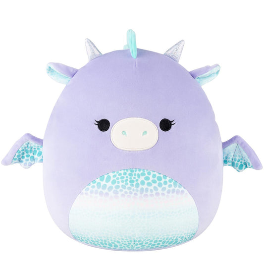 Squishmallows Classic | 12" Drow the Purple Dragon | Jazwares
