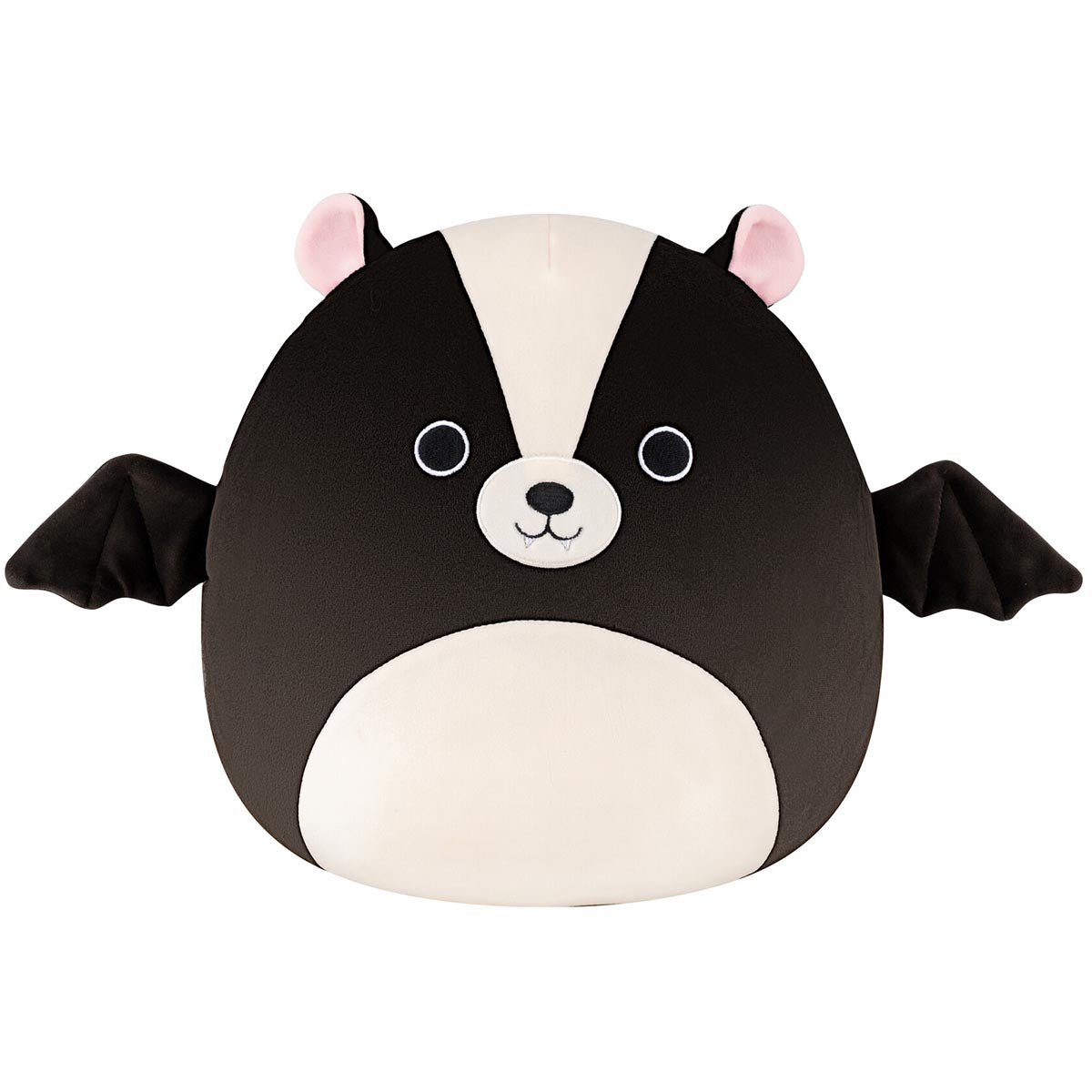 Squishmallows Smart Buy | 12" Skyler the Black and White Skunk Bat | Jazwares