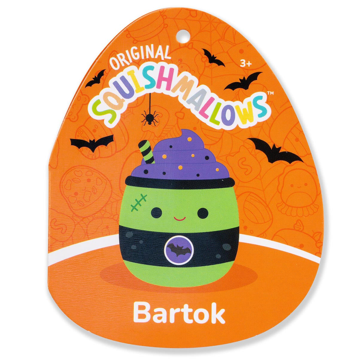 Squishmallows Signature | 12" Bartok the Green Monster Latte | Jazwares