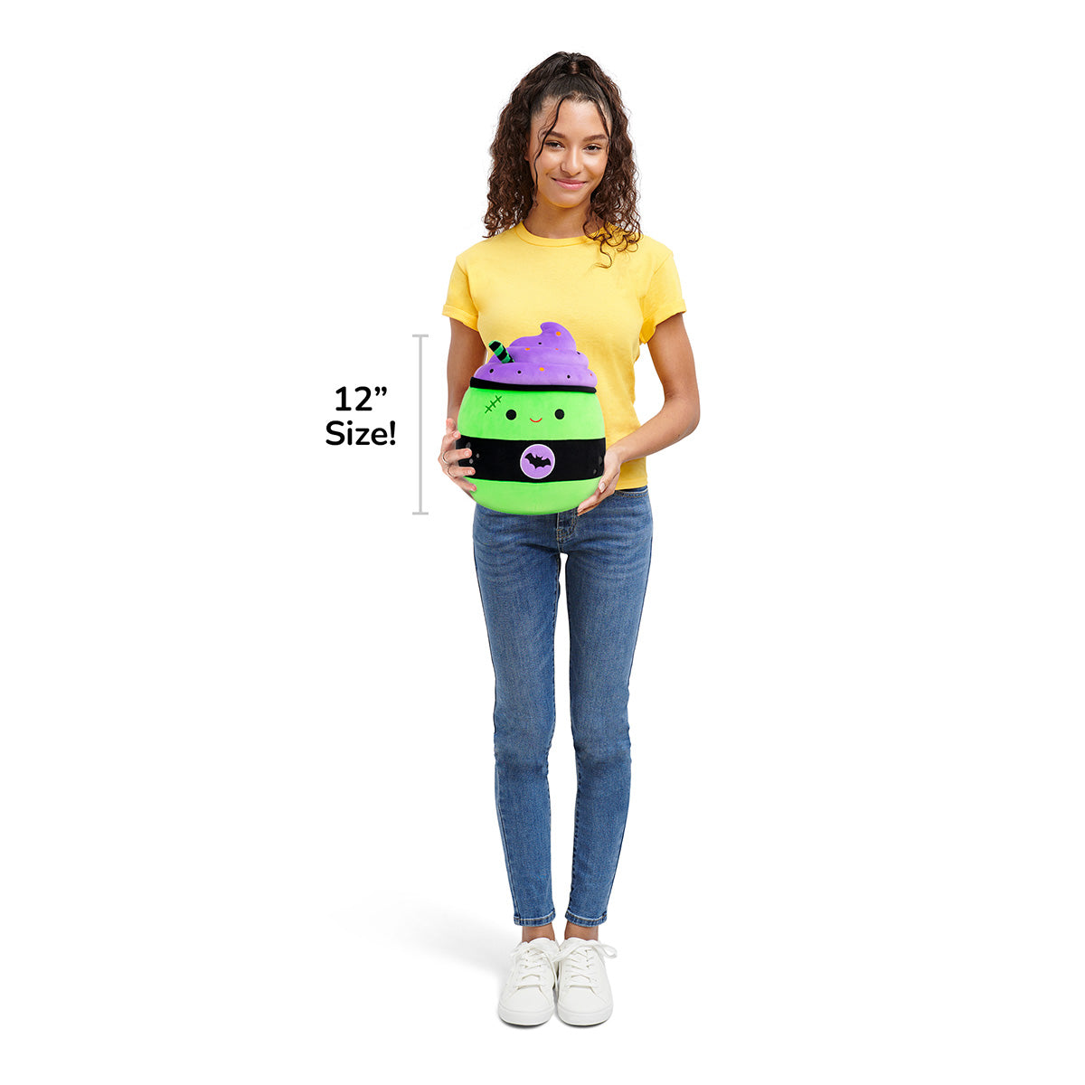 Squishmallows Signature | 12" Bartok the Green Monster Latte | Jazwares