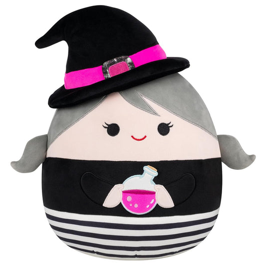 Squishmallows Featured | 12" Agora the Witch With Grey Hair Holding Potion | Jazwares