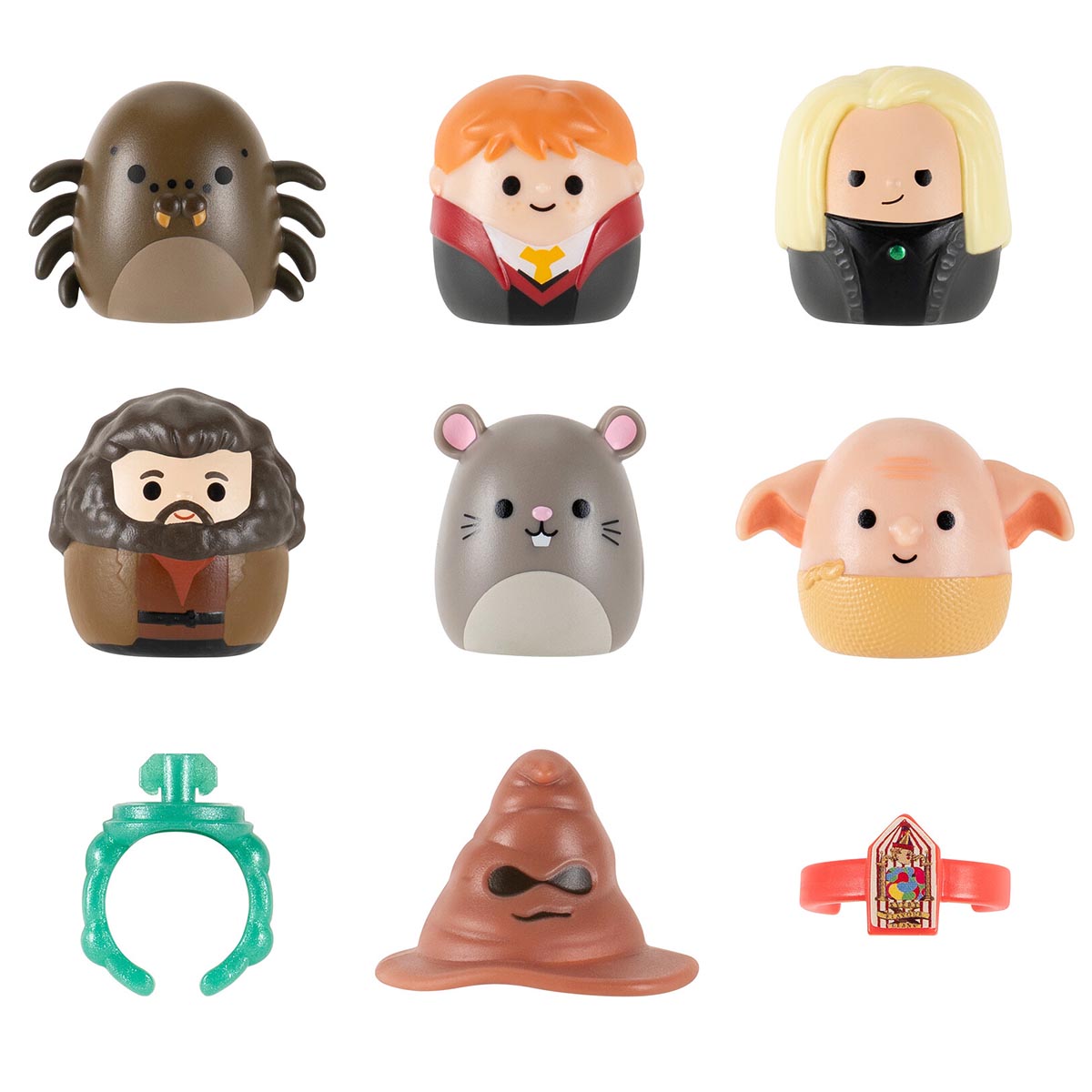 Squishmallows Exclusive | Squish-a-longs “Harry Potter” 6-Pack Style 2 | Jazwares