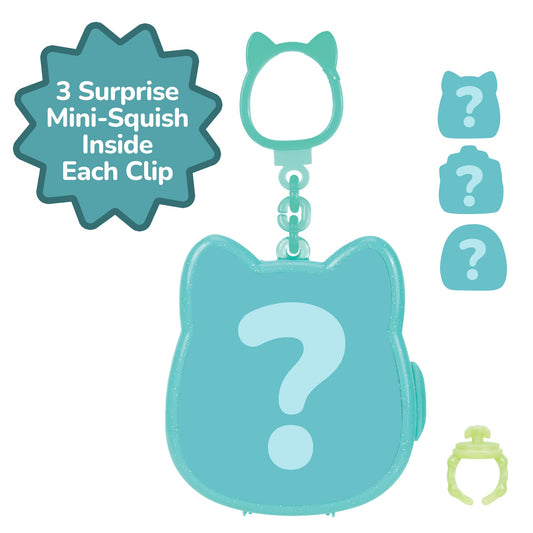 Squishmallows Recommended | Squish-a-longs Clip & Go | Jazwares