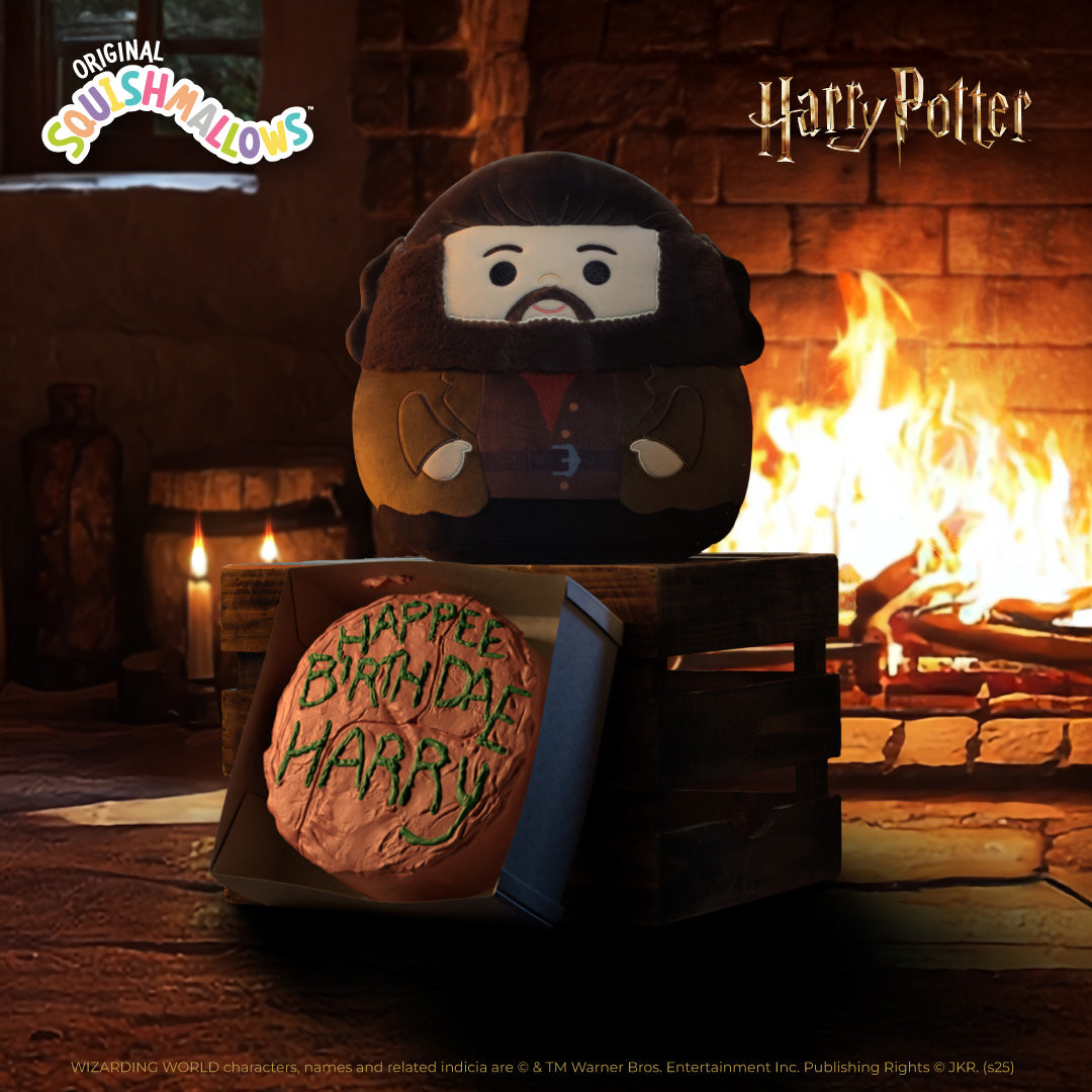Squishmallows Customer Favorite | Harry Potter 12-Inch Hagrid Plush | Jazwares