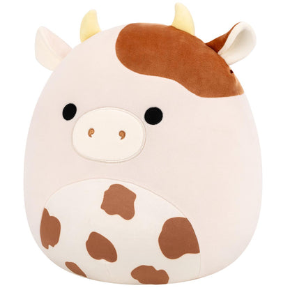 Squishmallows Exclusive | 14" Nightingale the Brown Cow with Spots | Jazwares