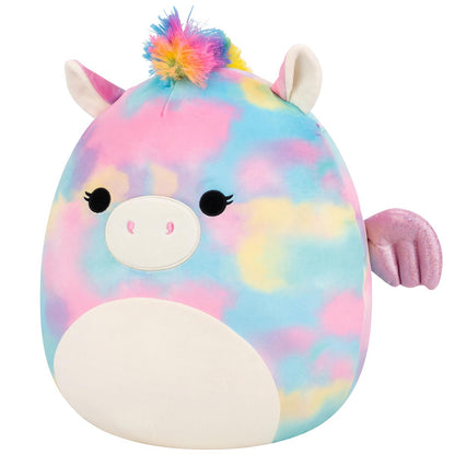 Squishmallows Special Offer | 14" Jaime the Rainbow Tie-Dye Pegasus | Jazwares