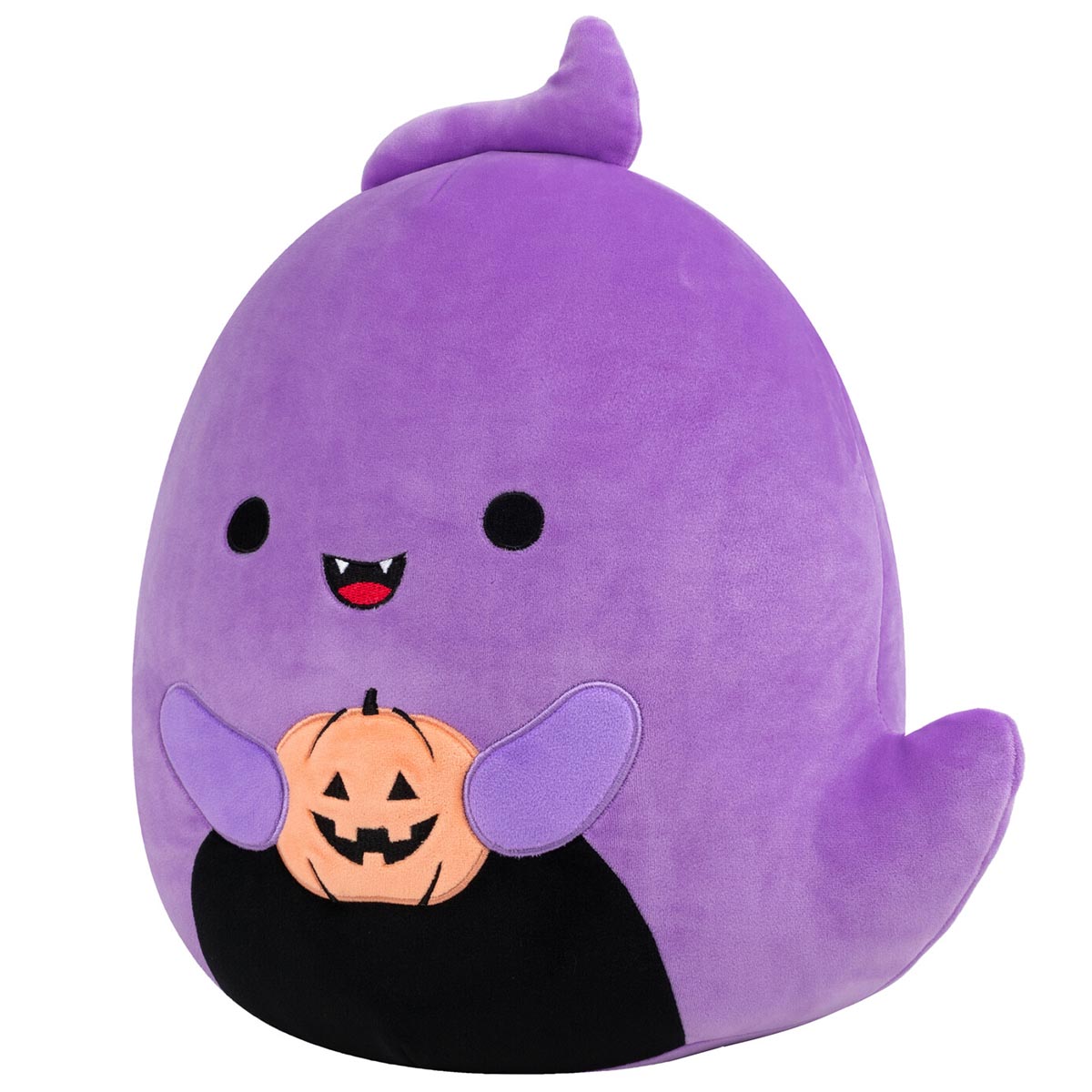 Squishmallows Discount | 12" Jordon the Purple Ghost Holding Jack O'Lantern | Jazwares