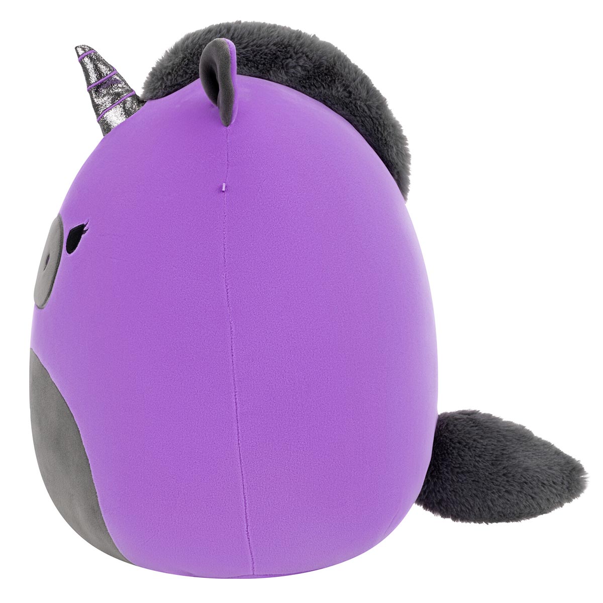 Squishmallows Best Seller | 14" Velocity the Purple and Black Unicorn | Jazwares