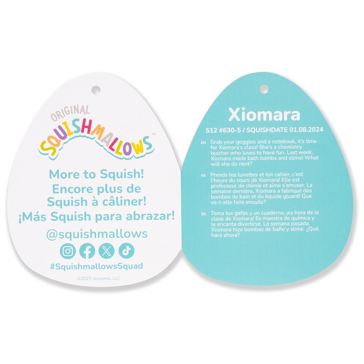 Squishmallows Everyday | 12" Xiomara the Mischievous Black Panther | Jazwares