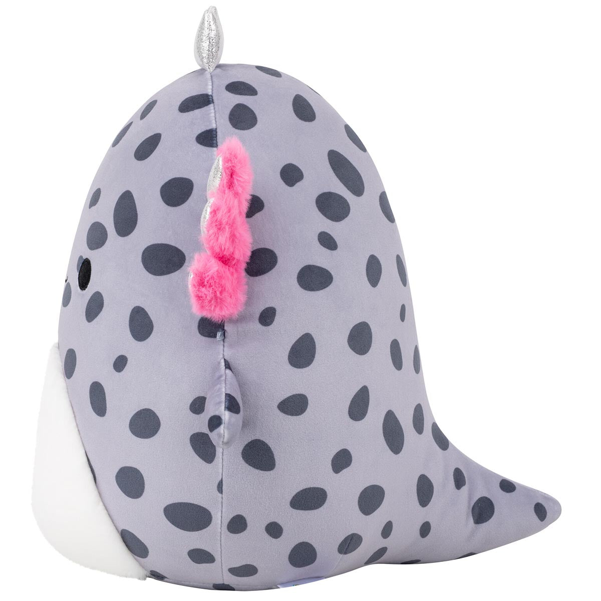 Squishmallows Essential | 12" Avana the Spotted Axolotl with Silver Crown | Jazwares