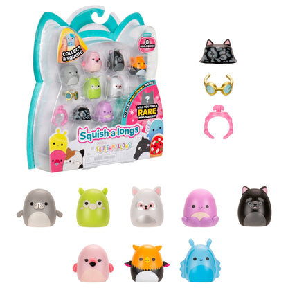 Squishmallows Classic | Squish-a-longs Mini-Squish 8-Pack Style 3 | Jazwares