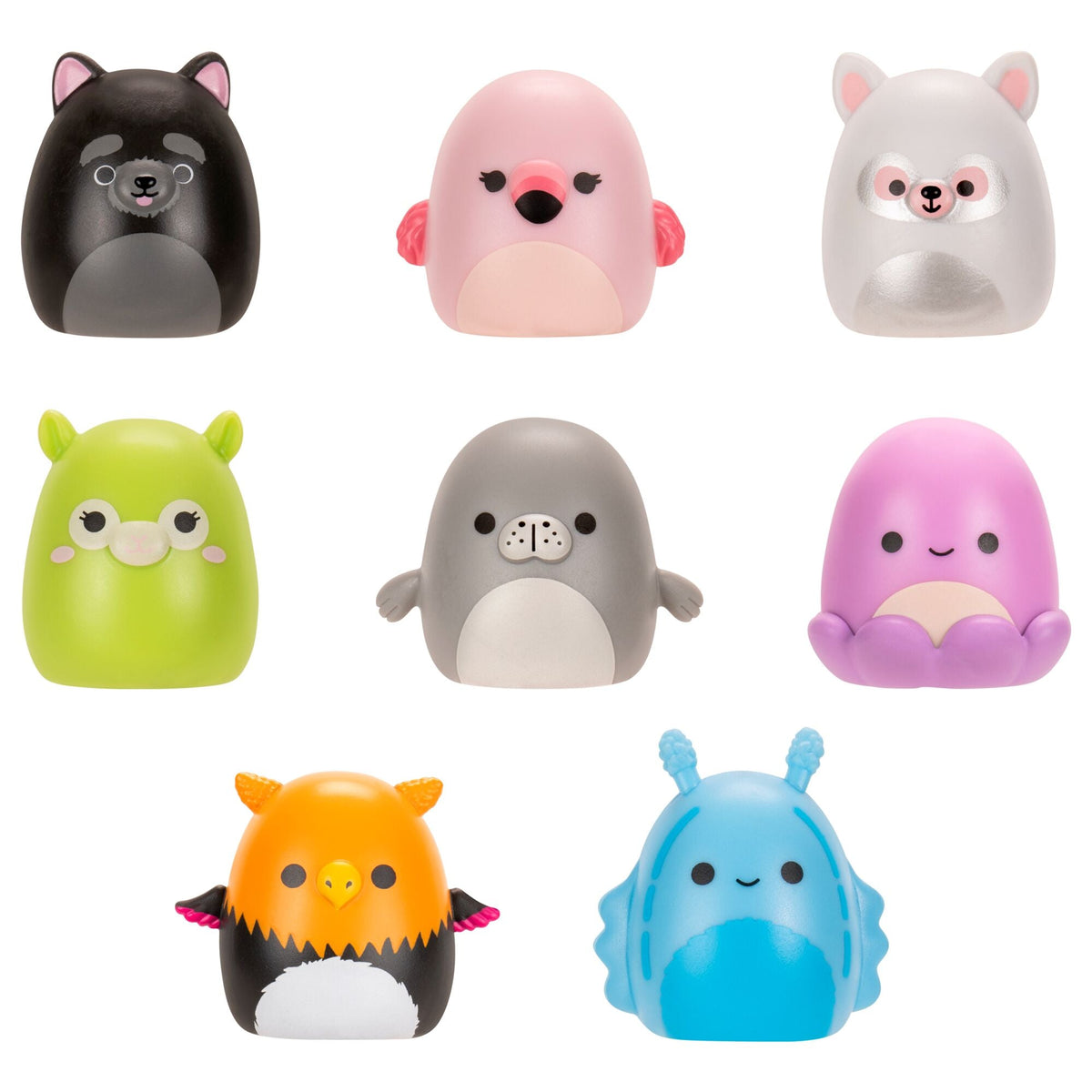 Squishmallows Classic | Squish-a-longs Mini-Squish 8-Pack Style 3 | Jazwares